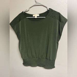 Michael Kors Green Short sleeve Shirt